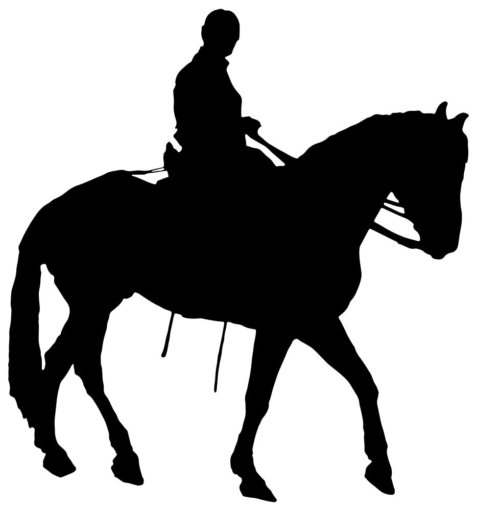 Cowboy silhouette PNG    图片编号:40699
