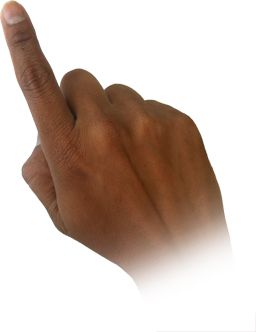 Finger PNG image    图片编号:6282