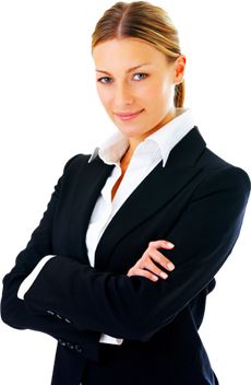 Business woman girl PNG image    图片编号:6481