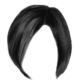 Women hair PNG image    图片编号:5606