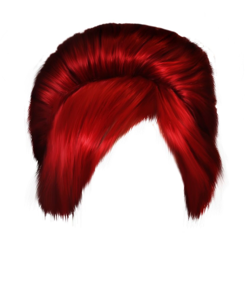 Women hair PNG image    图片编号:5613