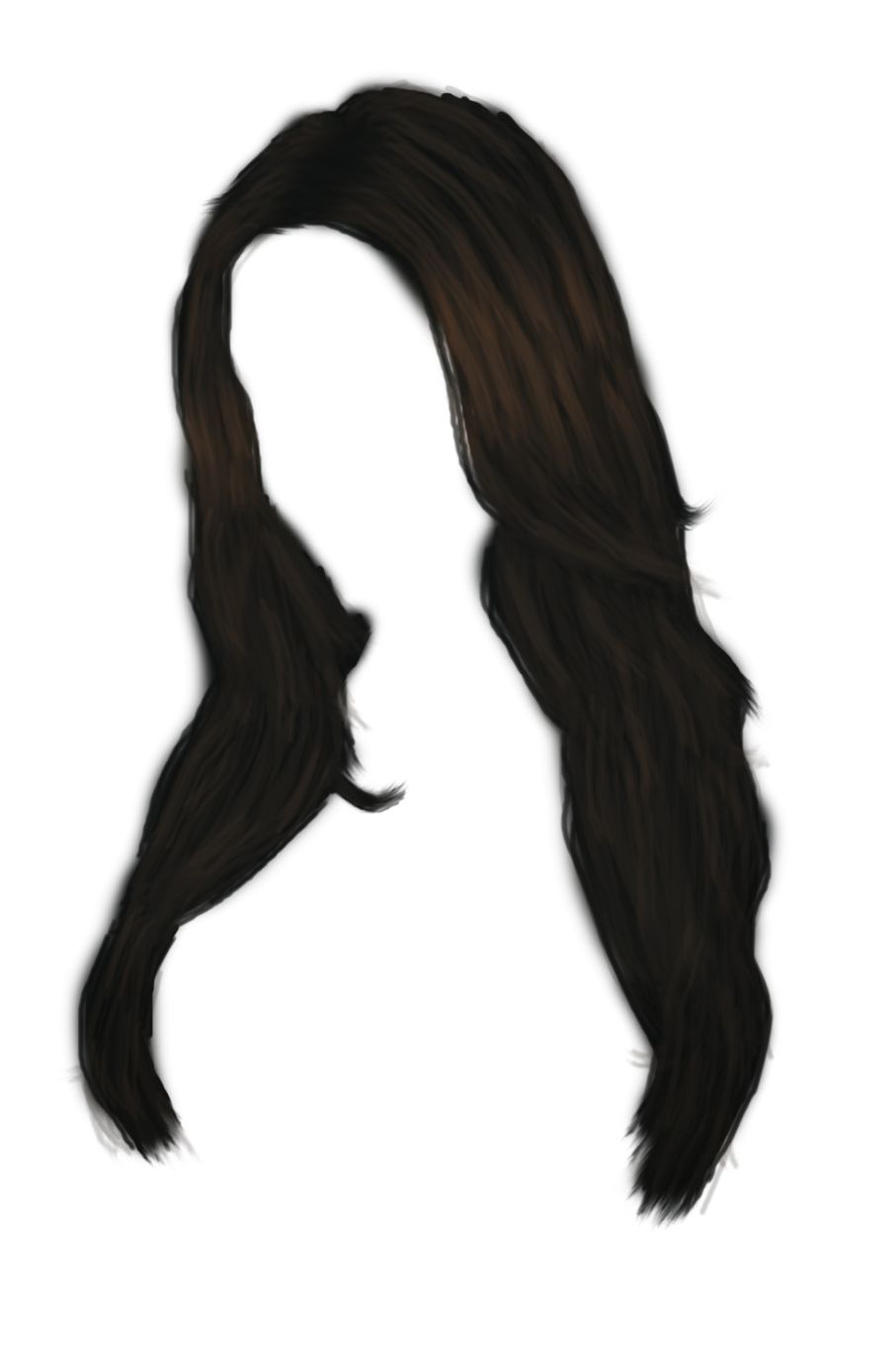 Women hair PNG image    图片编号:5616