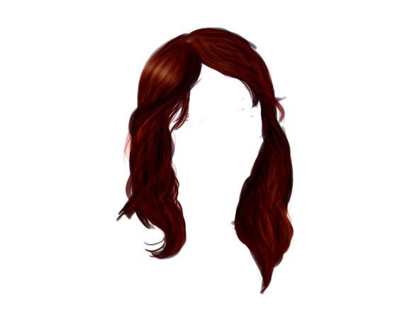 Women hair PNG image    图片编号:5618