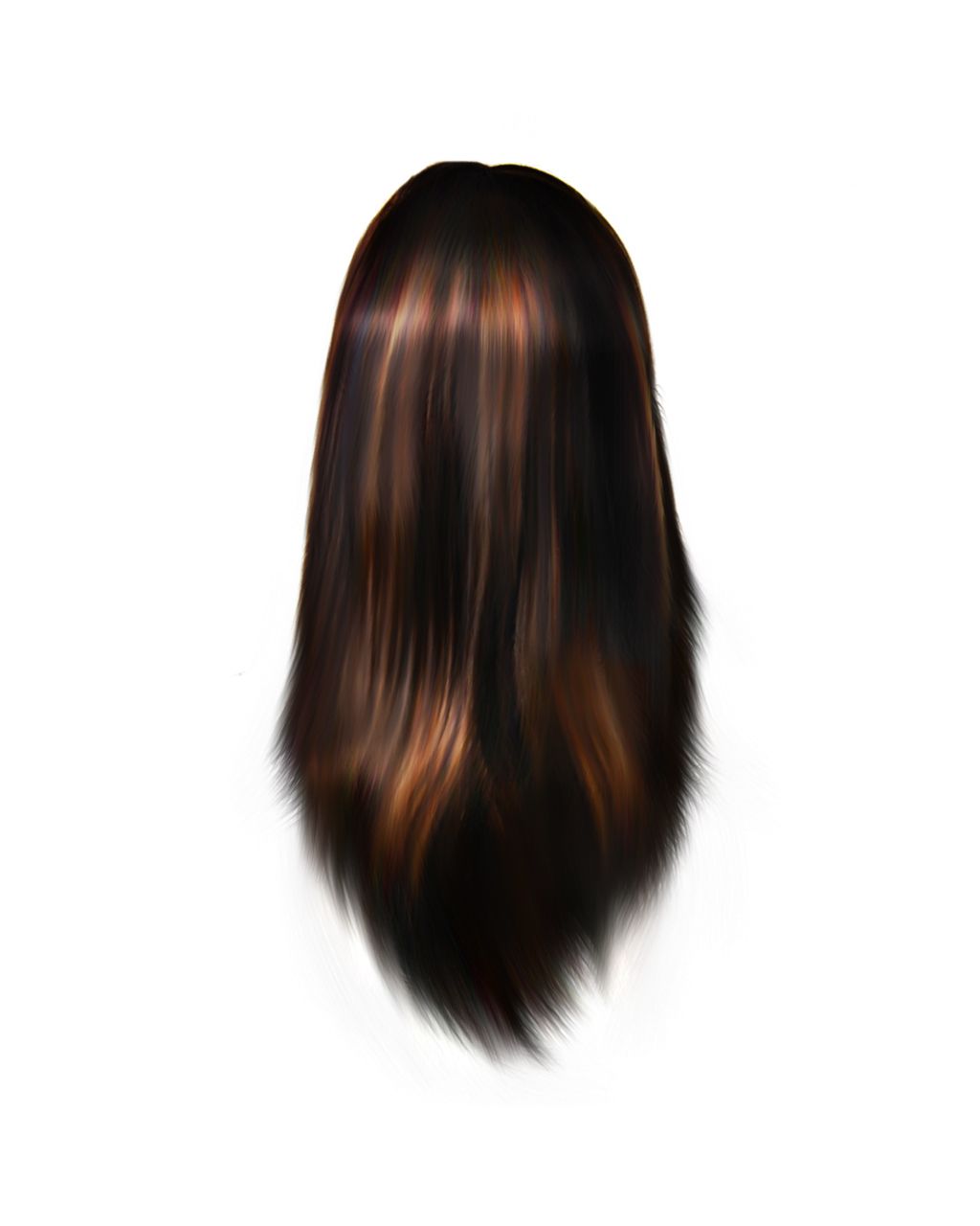 Women hair PNG image    图片编号:5626