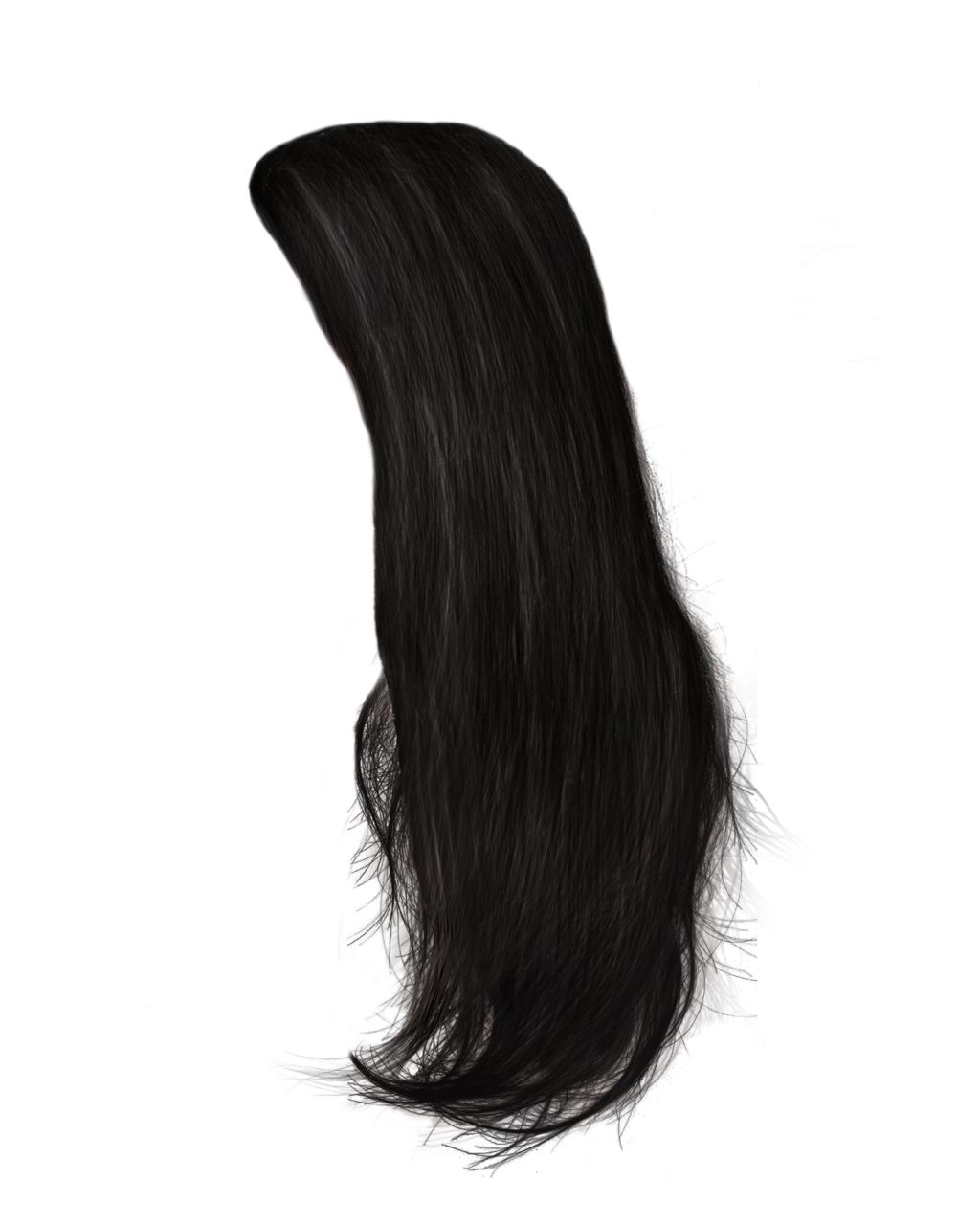 Women hair PNG image    图片编号:5630
