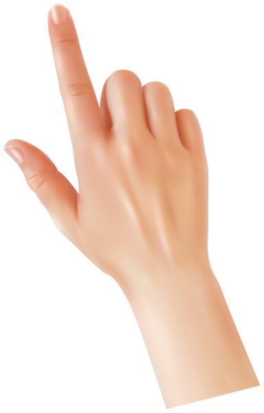 point hand PNG    图片编号:98369