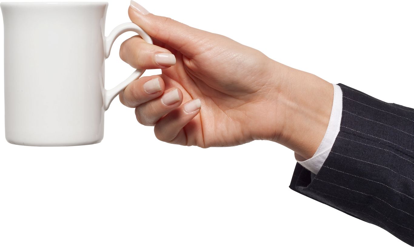 cup in hand PNG    图片编号:98396