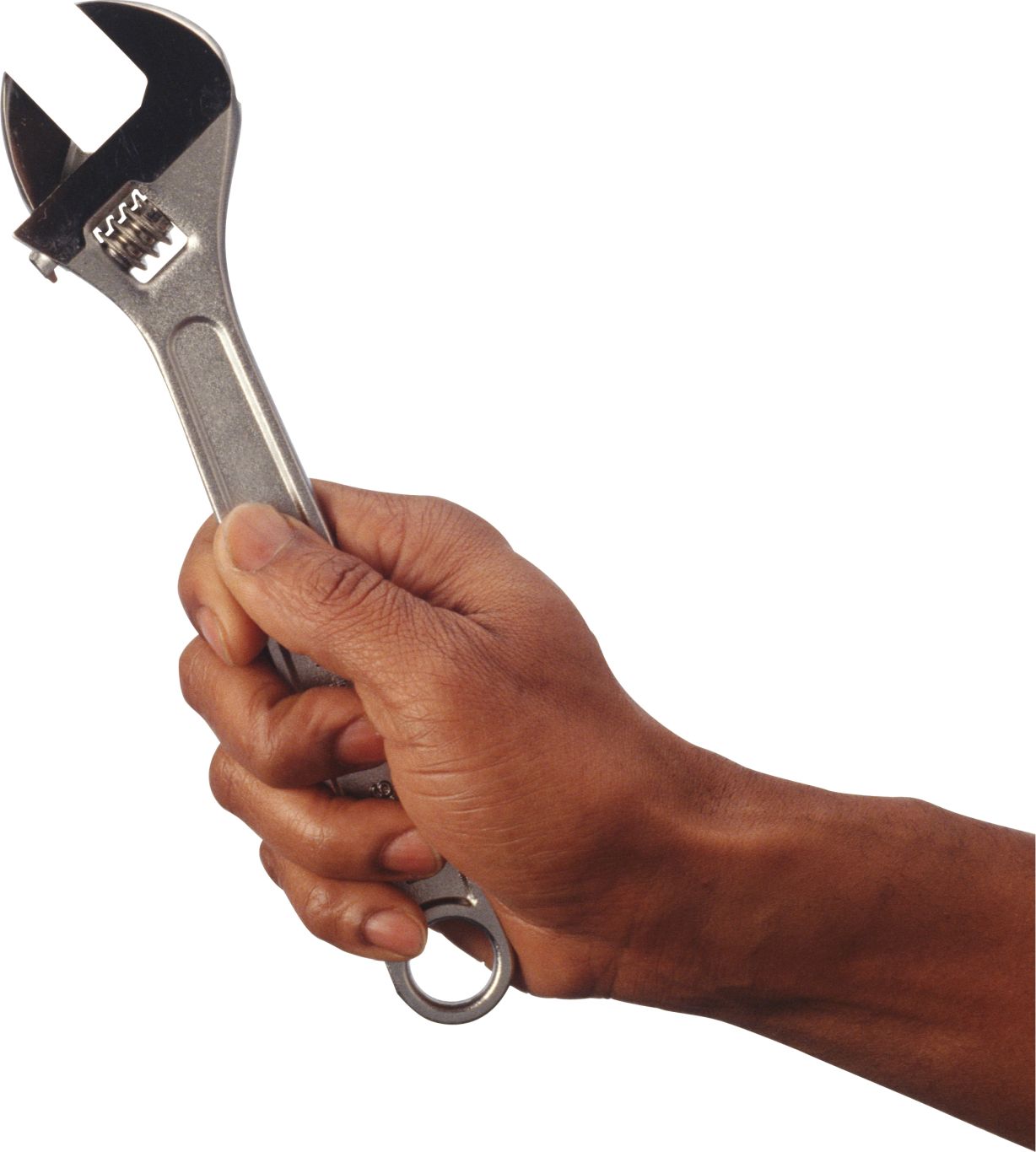wrench in hand PNG    图片编号:98415