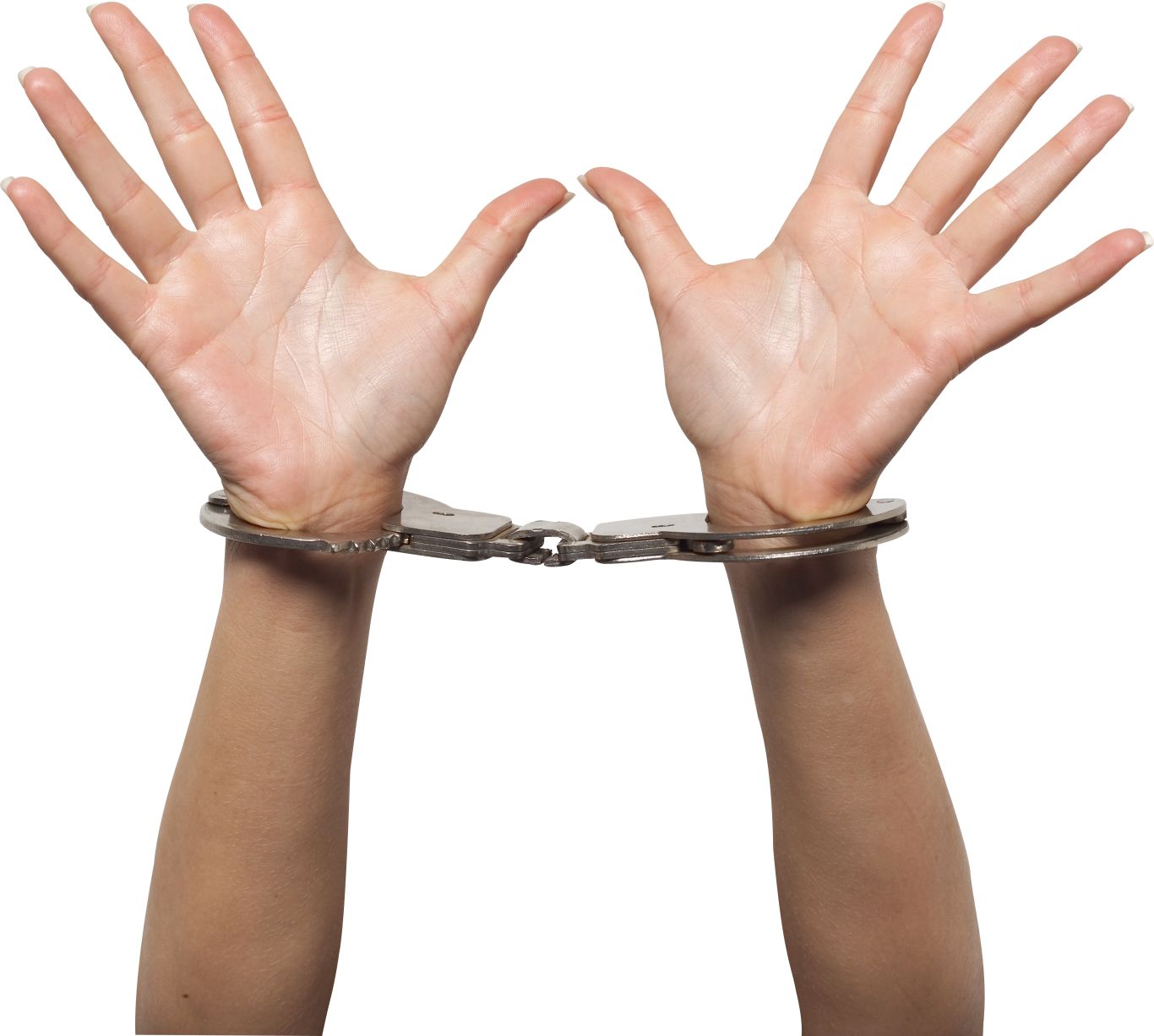 handcuffs on hands PNG    图片编号:98527