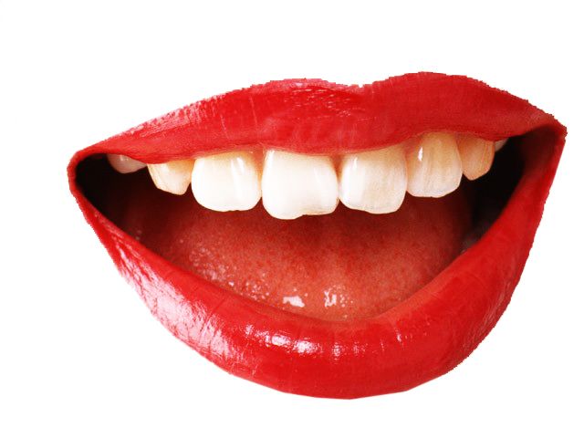Red lips PNG image    图片编号:6200