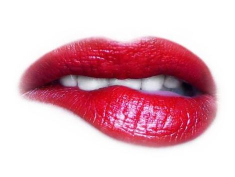 Red lips PNG image    图片编号:6235