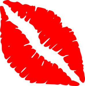 Lips kiss PNG image    图片编号:6237