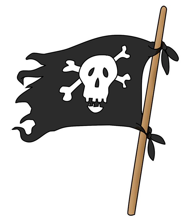 Pirate flag PNG    图片编号:32710