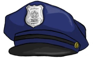 policeman hat PNG    图片编号:88982