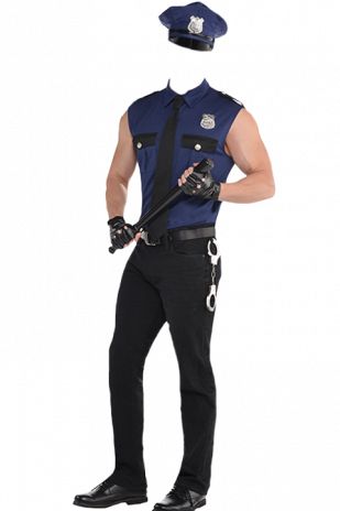 policeman frame suit PNG    图片编号:89004