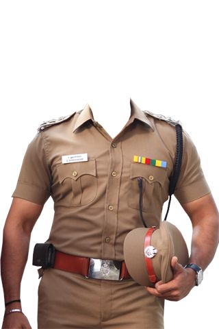 policeman frame suit PNG    图片编号:89023