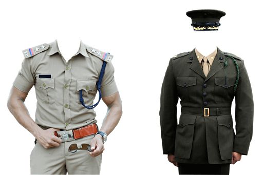 policeman frame suit PNG    图片编号:89024