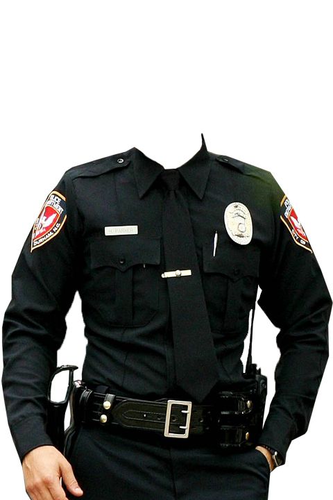 policeman frame suit PNG    图片编号:89040