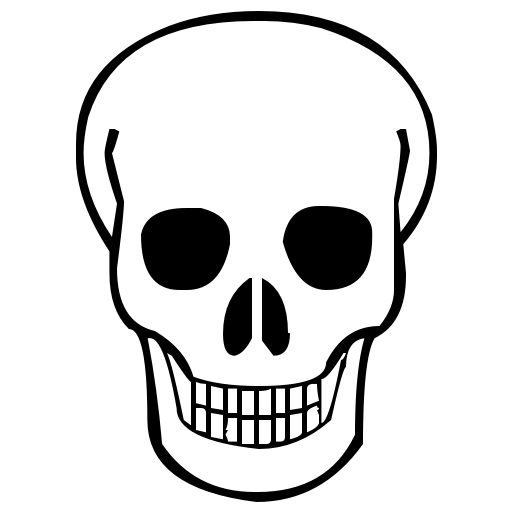 Skull PNG image    图片编号:5544