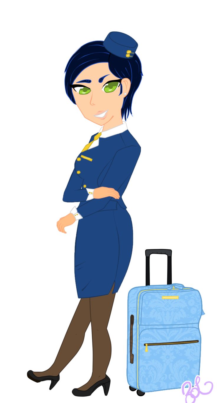 Stewardess PNG    图片编号:65923