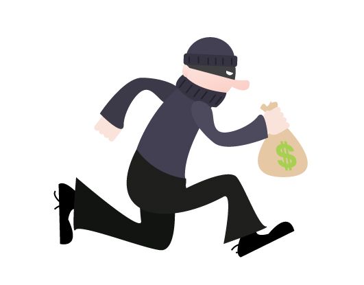 Thief, robber PNG    图片编号:50066