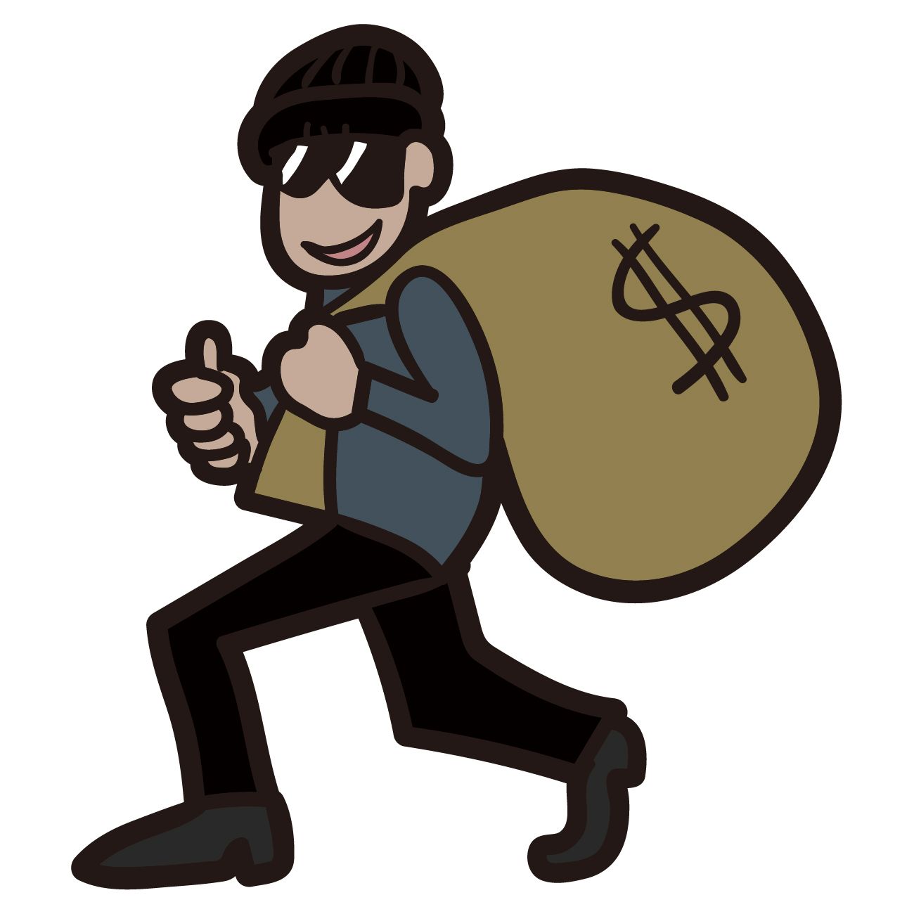 Thief, robber PNG    图片编号:50077