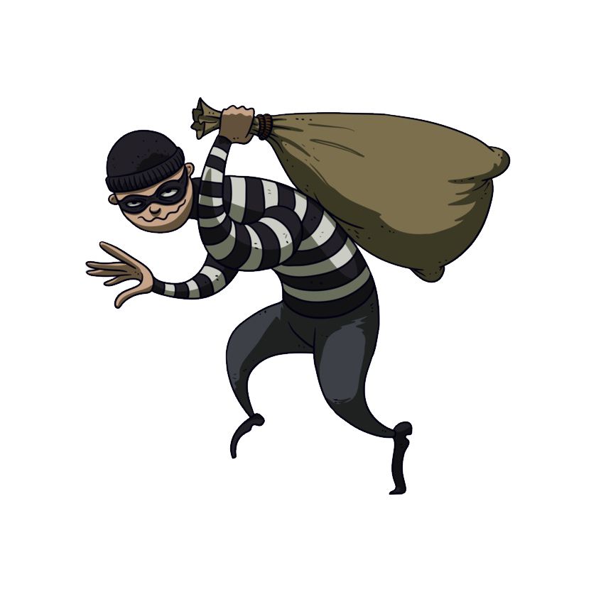 Thief, robber PNG    图片编号:50058