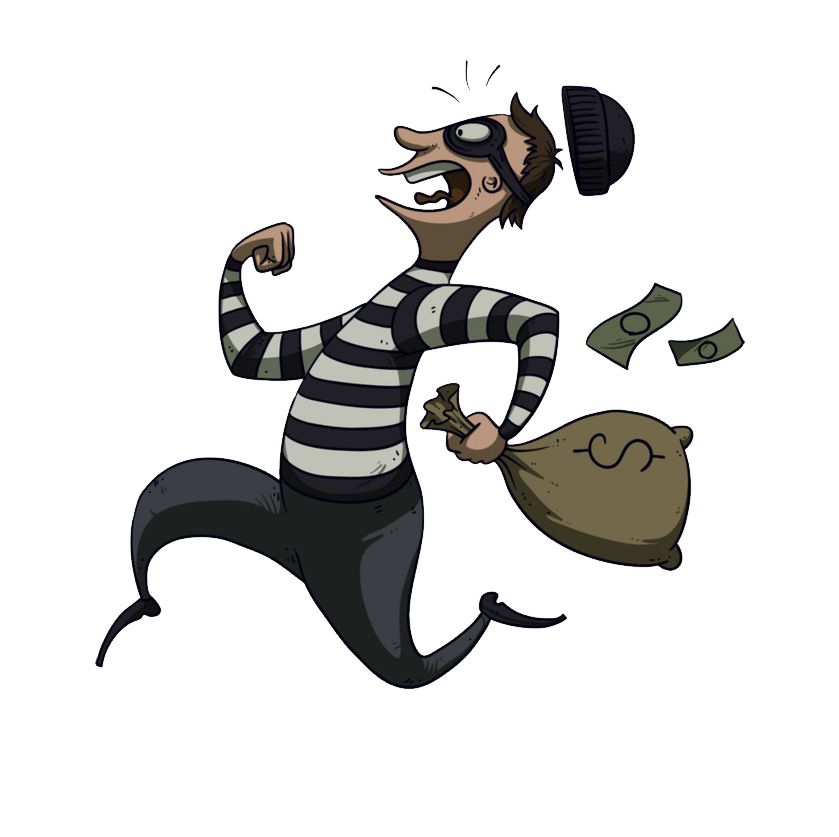 Thief, robber PNG    图片编号:50060