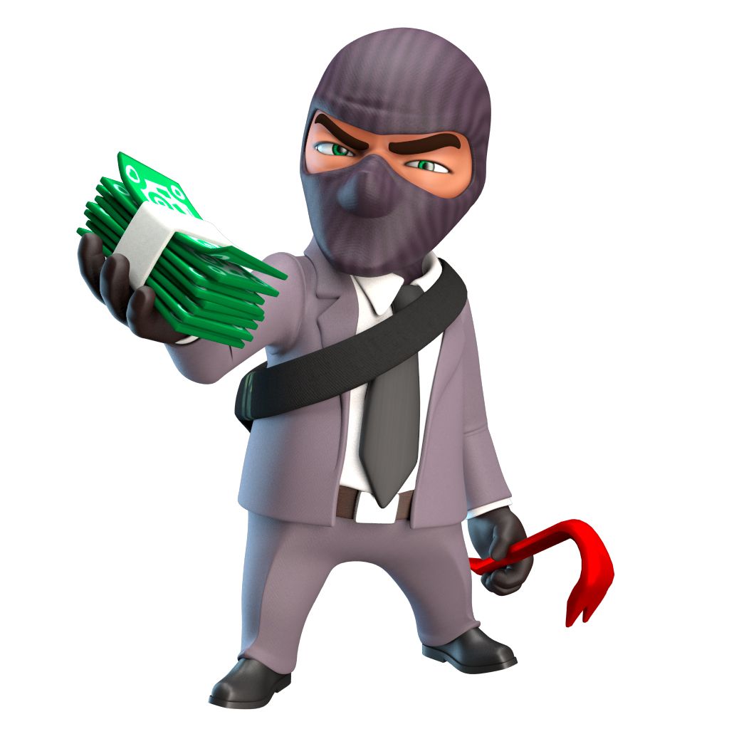 Thief, robber PNG    图片编号:50114
