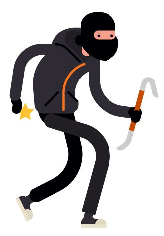 Thief, robber PNG    图片编号:50119
