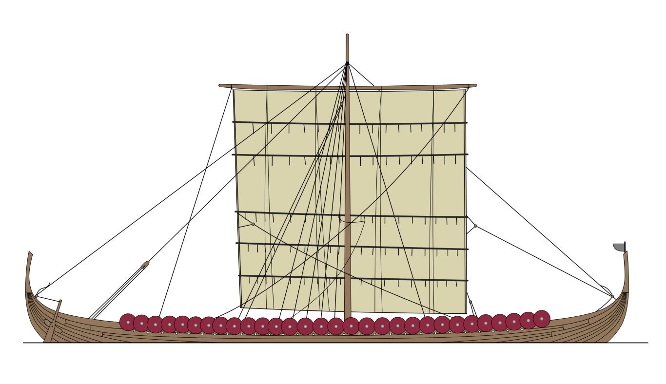 Viking ship PNG    图片编号:58464