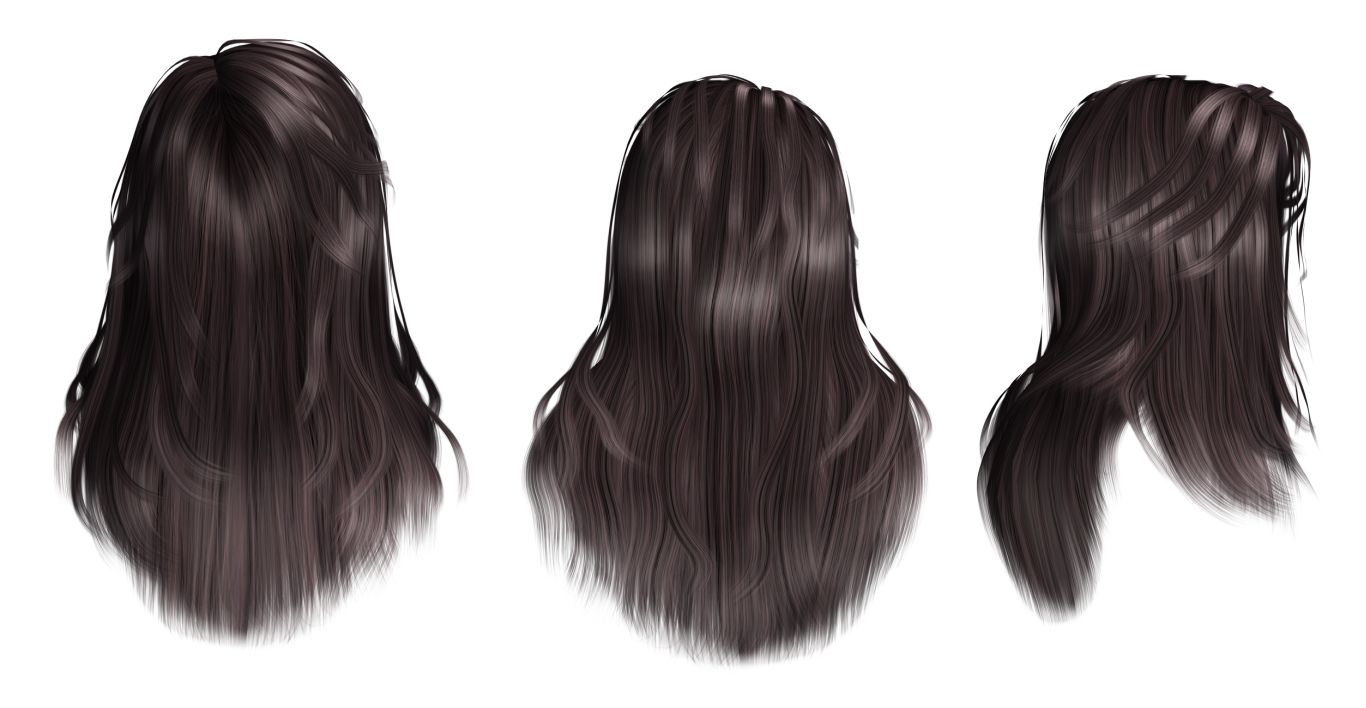 Hair wig PNG    图片编号:78283