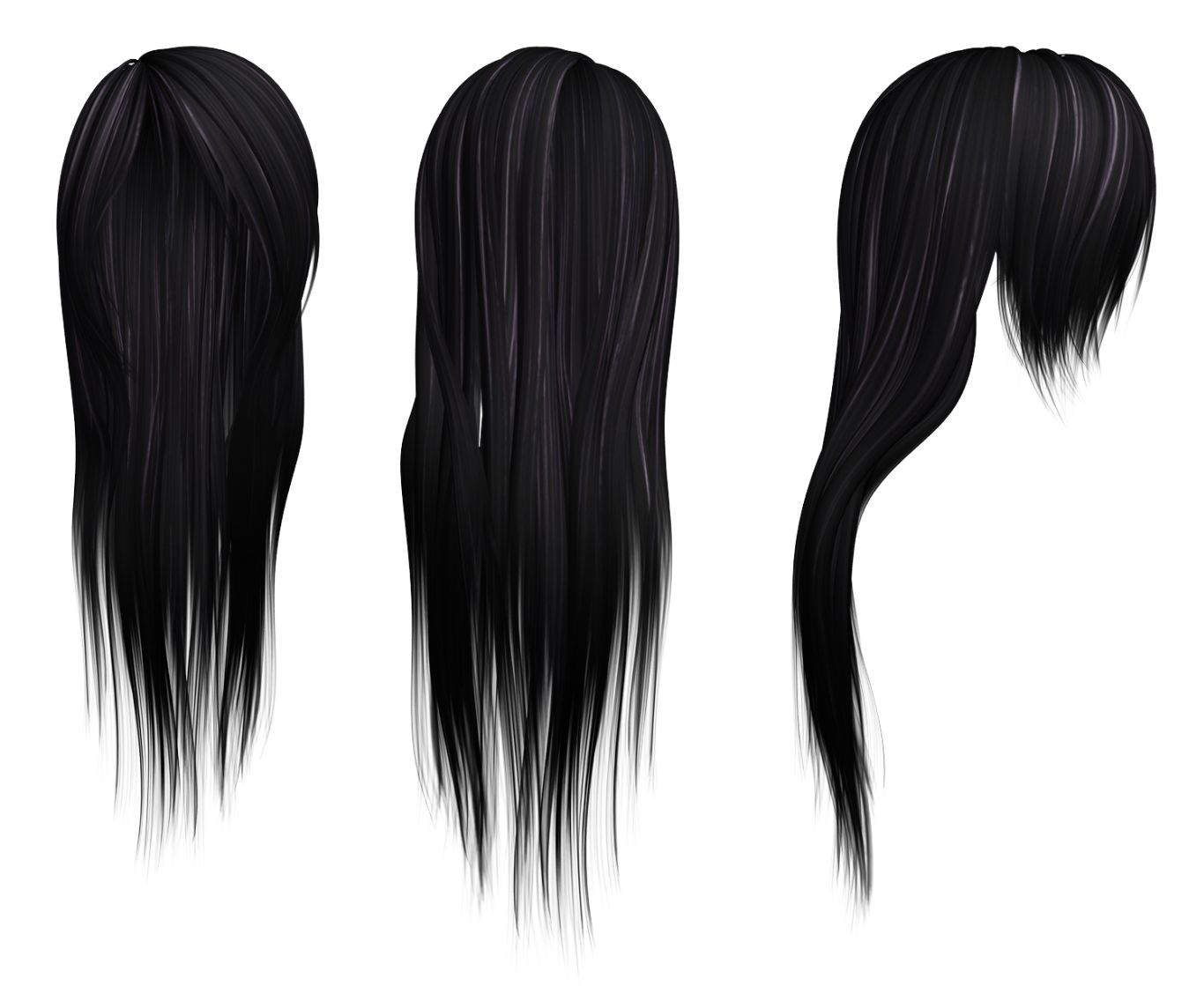 Hair wig PNG    图片编号:78284