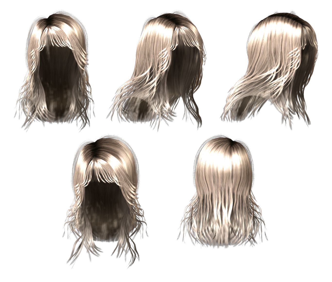 Hair wig PNG    图片编号:78310