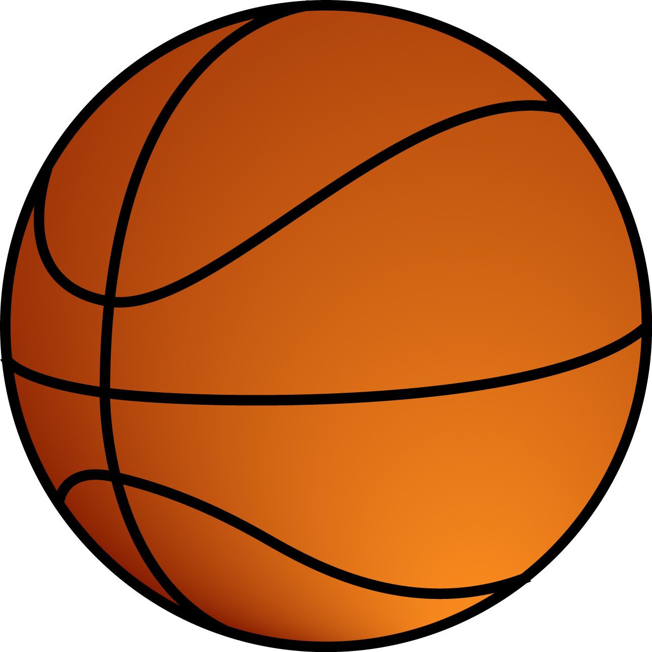 Basketball ball PNG image    图片编号:1103