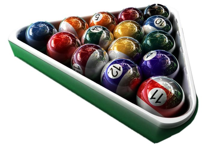 Billiard balls PNG    图片编号:10945