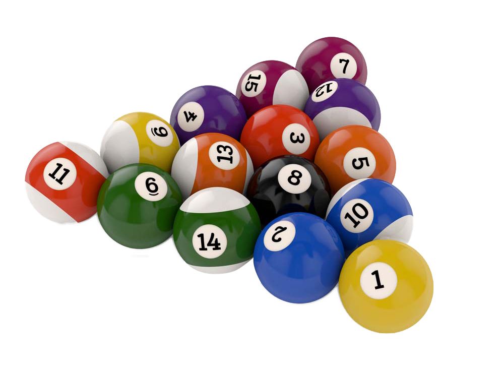 Billiard balls PNG    图片编号:85034