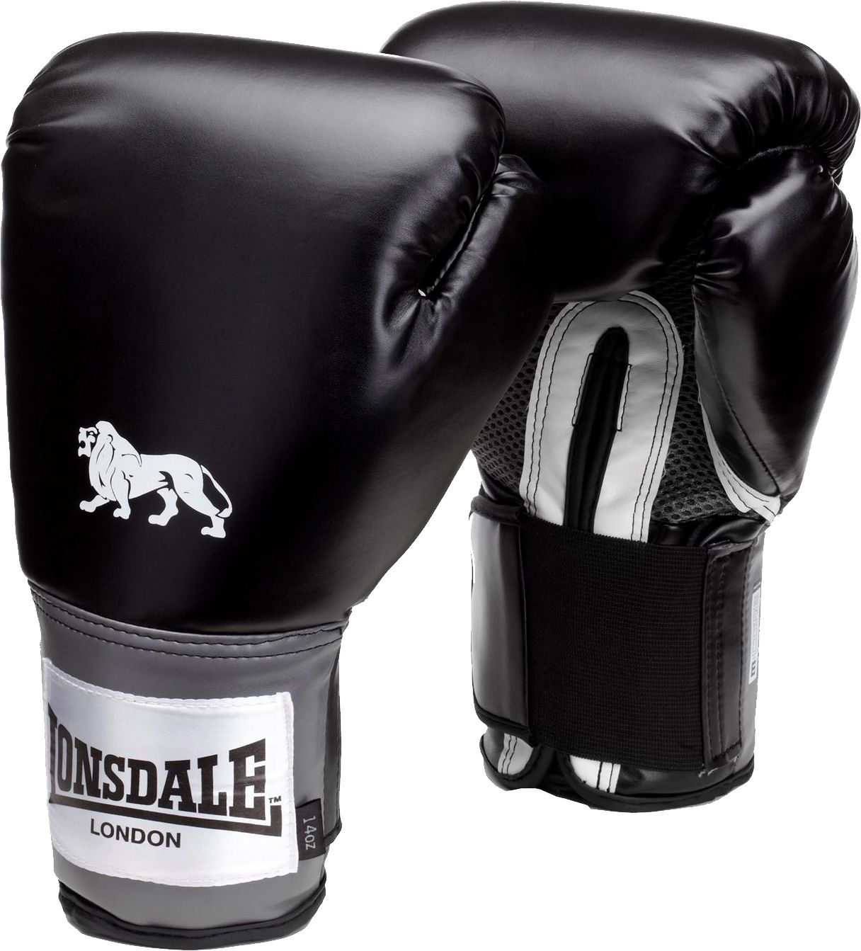 Black boxing gloves PNG image    图片编号:10473