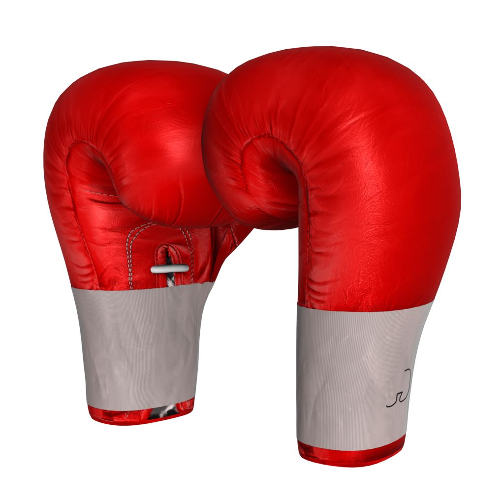 Red boxing gloves PNG image    图片编号:10482