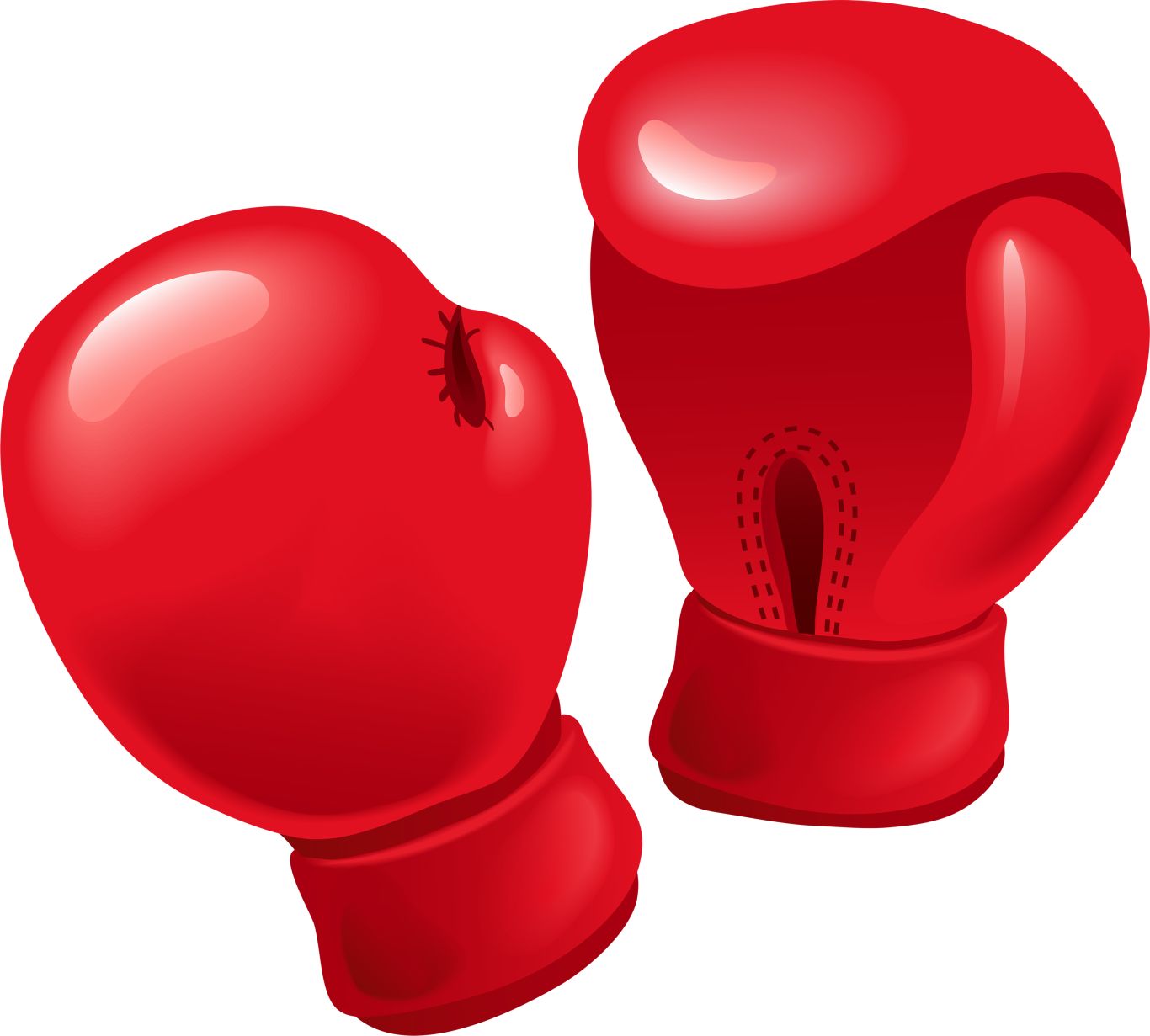 Red boxing gloves PNG image    图片编号:10490