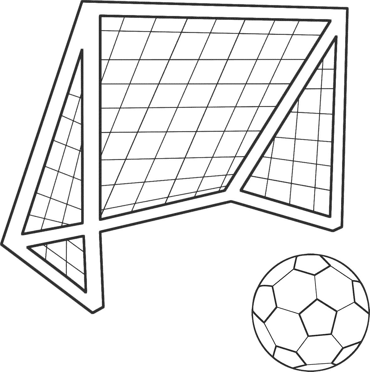 Football goal PNG    图片编号:52800