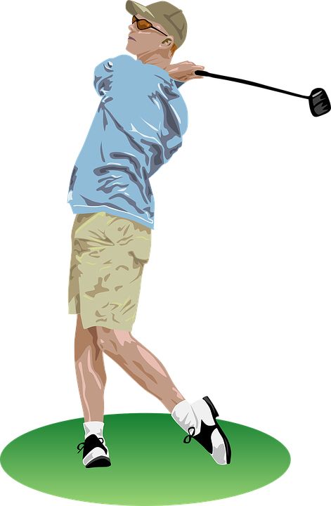 Golf player PNG    图片编号:69277
