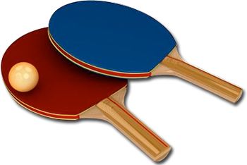 Ping Pong racket PNG image    图片编号:10366