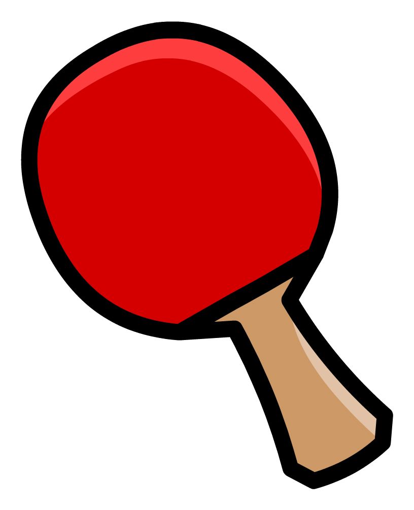 Ping Pong racket PNG image    图片编号:10369