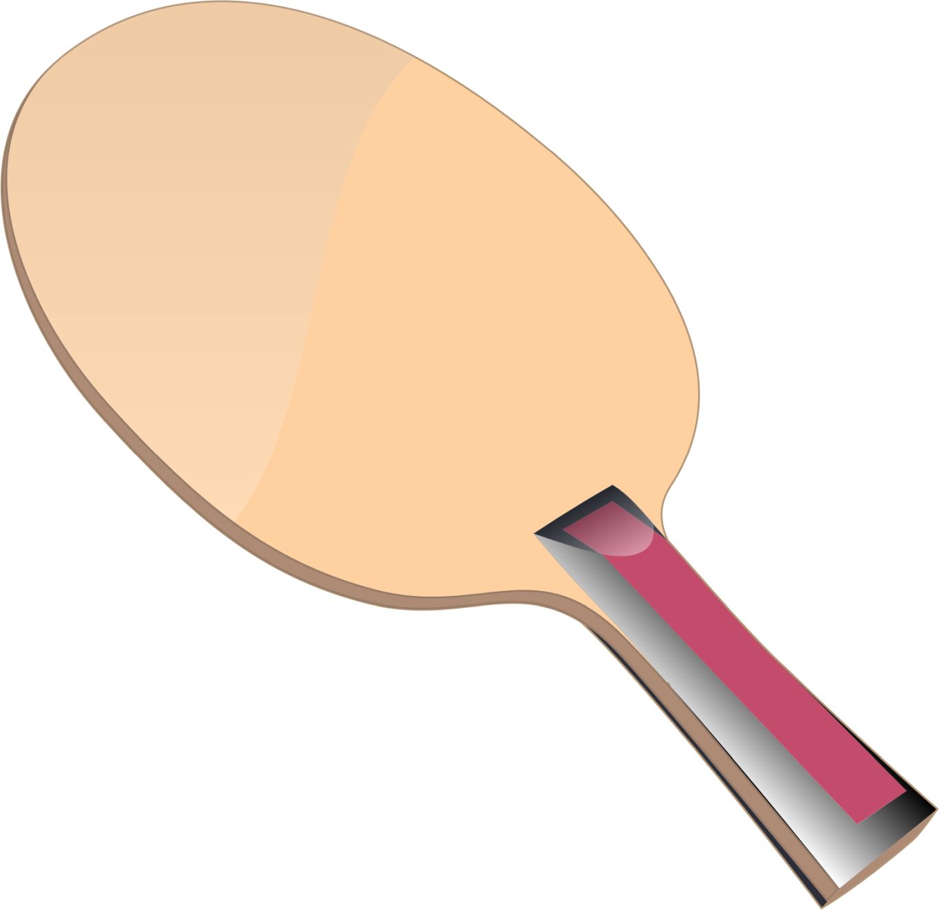 Ping Pong racket PNG image    图片编号:10374