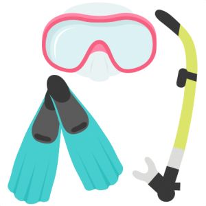 Snorkel, diving mask PNG    图片编号:71057