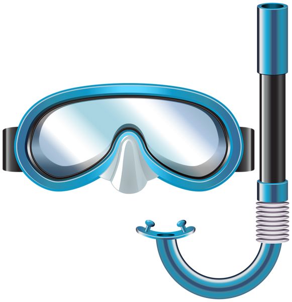 Snorkel, diving mask PNG    图片编号:71109