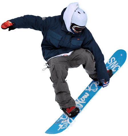 Snowboard man PNG image    图片编号:7997
