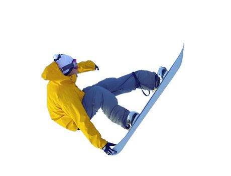 Snowboard man PNG image    图片编号:8015