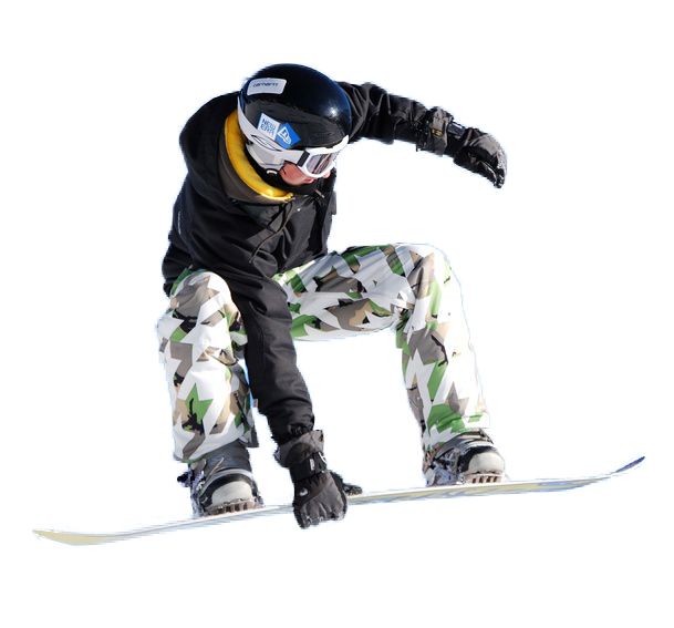 Snowboard man PNG image    图片编号:8017